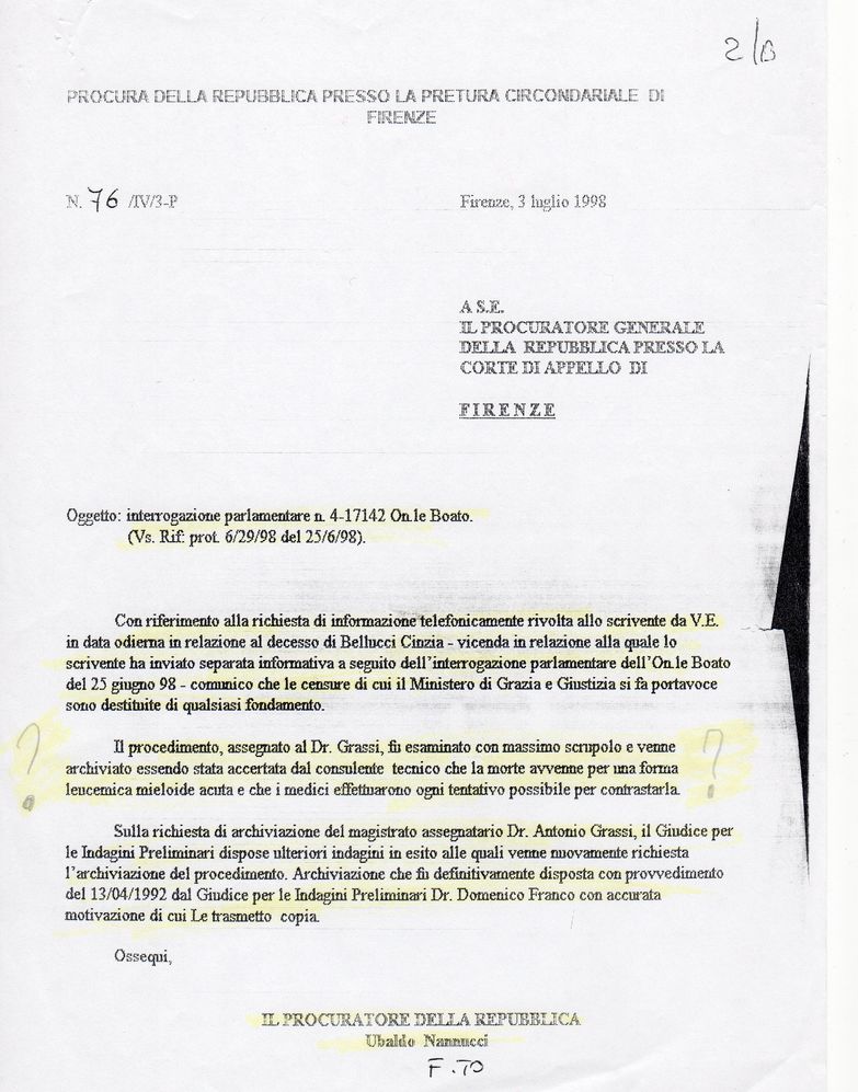 1) Richiamo!!! censura !!!! interrogazione parlame...